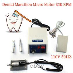 Marathon Dental Lab Micromotor Drill Polisher Machine N3 35K RPM Handpiece Kit