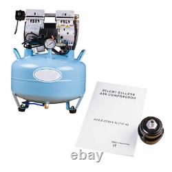 Medical Dental 30L Air Compressor Machine Noiseless Oil-less Oil Free Handpiece