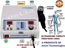 Most Selling Ultrasound Ultrasonic therapy machine for Pain relief 1Mhz Physio
