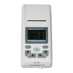 NEW CONTEC ECG90A 12-lead ECG Machine Electrocardiograph Touch+Software, Printer