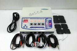 New Professional Home use 4 channel Electrotherapy Machine Pulser Massager UJFH