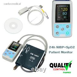 PM50 Handheld Patient Monitor Vital Signs Monitor 24h Recorder NIBP Machine SpO2