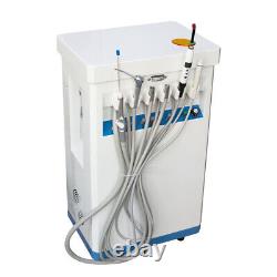 Portable 600W Dental Lab Delivery Cart Treatment Unit Mobile&Compressor Machine