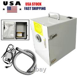 Portable Dental Lab Digital Dust Collector Vacuum Cleaner Machine Single-Row USA