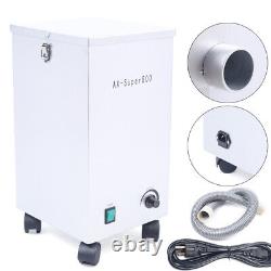 Portable Dental Lab Vacuum Dust Cleaner Dust Removal Extractor Machine 800W 110V