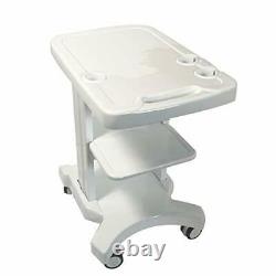 Portable Ultrasound Cart Mobile Trolley with Probe Holder Fetal Machine Scanner