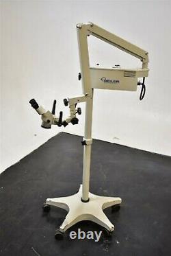 Seiler 102 Series Dental Inverted Microscope Unit Magnification Machine 120V