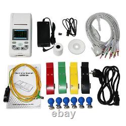Touch Color Handheld EKG Machine Single Channel ECG Electrocardiograph+Software
