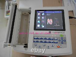 US Digital 12-channel/lead Electrocardiograph ECG/EKG Machine interpretation FDA