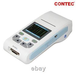 US ECG90A Digital 12-Lead 12 channel ECG EKG Machine Electrocardiograph, Software