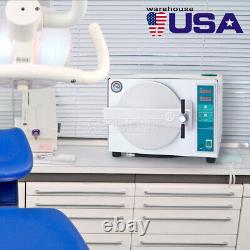 USA Dental Lab Equipment 18L Autoclave Steam Sterilizer / Vacuum Forming Machine
