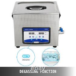 Ultrasonic Cleaner Ultrasonic Machine 10L 120/240W Degas Digital Sonic Cleaner