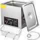 Vevor 10l Ultrasonic Cleaner Heater Timer 400w 40khz Jewelry Cleaning Machine