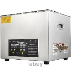 15l Ultrasonic Cleaner Heater Timer 600w 40khz Machine De Nettoyage De Bijoux