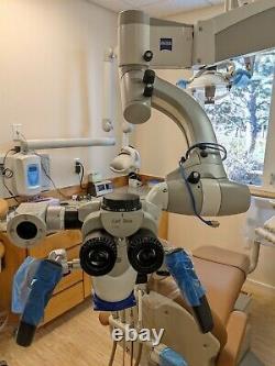 Carl Zeiss Opmi Pro Ergo S7 Microscope 2017 Unité Dentaire Grossissant La Machine