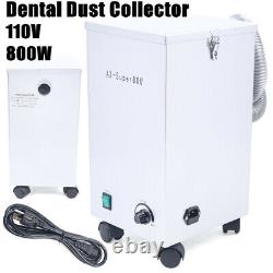 Collecteur de poussière d'atelier dentaire, aspirateur de poussière, machine de nettoyage de la poussière, 172m³/h, 800W