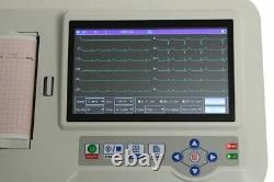 Contec Ecg600g Digital 6 Channel 12 Lead Ecg/ekg Machine Electrocardiographe Usb