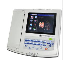 Contec Numérique 12 Canaux / Plomb Machine Ecg Ecg Électrocardiographe Sync Software