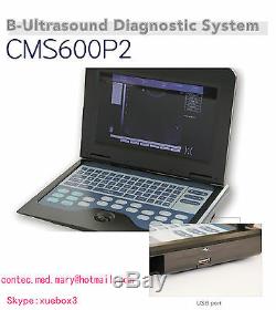 Fda-digital-échographie Scanner Portable-portable-machine-2-sondes-3y-garantie-usa