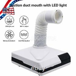 Lab Dental Desktop Dust Collector Extractor Machine Dental Vacuum Cleaner 60w