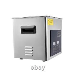 Machine à laver ultrasonique de 10L pour le nettoyage des instruments de laboratoire dentaire avec chauffage et minuterie