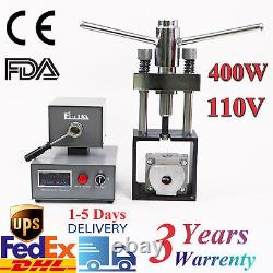 Machine de fabrication de prothèses dentaires flexibles Injection système de dentisterie 400W Équipement de laboratoire États-Unis