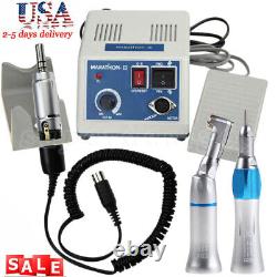 Micromoteur électrique pour laboratoire dentaire compatible avec les instruments marathon/contra angle/straight handpiece ns