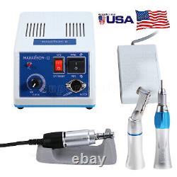 Micromoteur électrique pour laboratoire dentaire compatible avec les instruments marathon/contra angle/straight handpiece ns