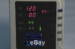 Moniteur Patient Vétérinaire Signes Vitaux Machine Portable Nibp Spo2 Pulse LCD Taux