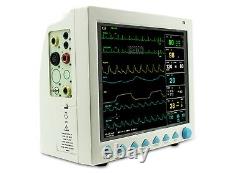 Patient Monitor 6 Paramètres Icu Ccu Vital Sign Machine Cardiaque Avec Sac/boîte