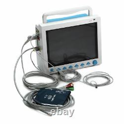 Patient Monitor 6 Paramètres Icu Ccu Vital Sign Machine Cardiaque Avec Sac/boîte