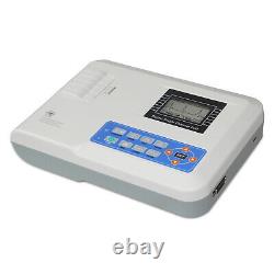 Portable Ecg Monitor Ekg Machine 1 Channel 12 Leads Electrocardiograph Printer