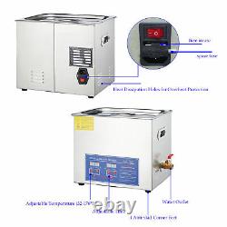 Preenex 10l Commercial Electric Ultrasound Clean Machine Nettoyeur Ultrasonique 110v