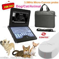 Scanner À Ultrasons Vétérinaires De La Fep Chien/cat Machine Médicale Avec Sonde Microconvexe