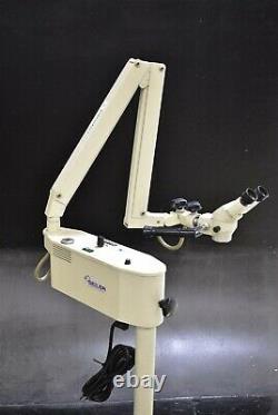 Seiler Ssi-102 Dental Microscope Unit Halgen Magnification 120v Machine