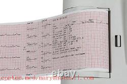Tactile Numérique 6 Canaux 12 Plomb Machine Ecg / Logiciel Électrocardiographe Pc