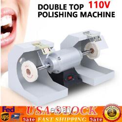 Tour à polir dentaire Machine ponceuse équipement de laboratoire polisseur 3000Rpm USA