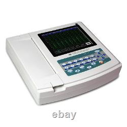 Us Digital 12-lead 12-channel Electrocardiograph Ecg/ekg Machine, Interprétation