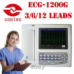Us Numérique 12 Dérivations 12 Canaux Électrocardiographe Ecg / Machine, L'interprétation