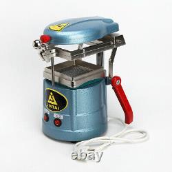 Vacuum De Laboratoire Dentaire Formant La Machine À Mouler + 4round Shaker Oscillateur Vibrateur Msb